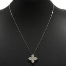 ダイヤモンドプチネックレス Pt900 0.85ct Pt850 チェーン (Type-CB)