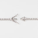 ダイヤモンドテニス ネックレス ストレート Pt900枠/Pt850(金具部分一部) 幅約2.4mm 45cm トータル5.05ct カラー:G〜H クラリティ:SI-1〜SI-2 カット:VG〜G ※ダイヤモンドのグレードは目安となります※