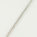 ダイヤモンドテニス ブレスレット ストレート Pt900枠/Pt850(金具部分一部) 幅約2.7mm 18cm トータル3.00ct カラー:G〜H クラリティ:VS-2〜SI-1 カット:VG ※ダイヤモンドのグレードは目安となります※