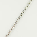 ダイヤモンドテニス ブレスレット ストレート Pt900枠/Pt850(金具部分一部) 幅約2.7mm 20cm トータル3.10ct カラー:G〜H クラリティ:VS-2〜SI-1 カット:VG ※ダイヤモンドのグレードは目安となります※