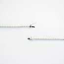 ダイヤモンドテニスネックレス ストレート Pt900枠 Pt850(金具部分一部） 幅2.3mm 45cm トータル5.00ct カラー:G〜H クラリティ:SI-2〜I-1 カット:VG〜G ※ダイヤモンドのグレードは目安となります※