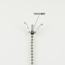 ダイヤモンドテニス ネックレス ストレート Pt900枠 Pt850(金具部分一部) 幅約2.4mm 45cm トータル5.00ct カラー:F〜H クラリティ:VS-2〜SI-2 カット:VG〜G ※ダイヤモンドのグレードは目安となります※