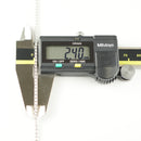 ダイヤモンドテニスネックレス ストレート Pt900枠 Pt850(金具部分一部) 幅2.4mm 51cm トータル5.00ct カラー:G〜H クラリティ:VS-1〜SI-1 カット:EX〜VG ※ダイヤモンドのグレードは目安となります※