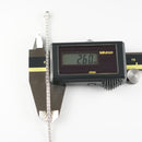 ダイヤモンドテニスブレスレット ストレート Pt900枠 Pt850(金具部分一部) 幅2.6mm 18cm トータル3.05ct カラー:G〜H クラリティ:VS-1〜SI-1 カット:EX〜VG ※ダイヤモンドのグレードは目安となります※