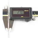 ダイヤモンドテニスブレスレット ストレート Pt900枠 Pt850(金具部分一部) 幅2.7mm 18cm トータル3.01ct カラー:F〜H クラリティ:VS-2〜SI-2 カット:VG〜G ※ダイヤモンドのグレードは目安となります※