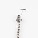 ダイヤモンドテニスブレスレット ストレート Pt900枠 Pt850(金具部分一部) 幅2.7mm 18cm トータル3.01ct カラー:F〜H クラリティ:VS-2〜SI-2 カット:VG〜G ※ダイヤモンドのグレードは目安となります※