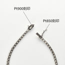 ダイヤモンドテニスブレスレット ストレート Pt900枠 Pt850(金具部分一部） 幅2.7mm 18cm トータル3.03ct カラー:H〜I クラリティ:SI-2〜I-1 カット:VG〜G ※ダイヤモンドのグレードは目安となります※