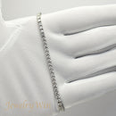 ダイヤモンドテニスブレスレット ストレート Pt900枠 Pt850(金具部分一部） 幅2.7mm 18cm トータル3.03ct カラー:H〜I クラリティ:SI-2〜I-1 カット:VG〜G ※ダイヤモンドのグレードは目安となります※