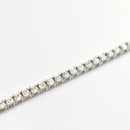 ダイヤモンドテニスブレスレット ストレート Pt900枠 Pt850(金具部分一部） 幅2.7mm 18cm トータル3.03ct カラー:H〜I クラリティ:SI-2〜I-1 カット:VG〜G ※ダイヤモンドのグレードは目安となります※