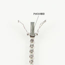 ダイヤモンドテニスブレスレット ストレート Pt900枠 Pt850(金具部分一部) 幅2.7mm 18cm トータル3.31ct カラー:F〜G クラリティ:VS-2〜SI-2 カット:VG〜G ※ダイヤモンドのグレードは目安となります※