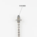 ダイヤモンドテニスブレスレット ストレート Pt900枠 Pt850(金具部分一部) 幅2.7mm 20cm トータル3.12ct カラー:F〜H クラリティ:VS-2〜SI-1 カット:VG ※ダイヤモンドのグレードは目安となります※