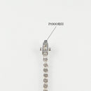 ダイヤモンドテニス ネックレス ストレート Pt900枠/Pt850(金具部分一部) 幅約3.1mm 45cm トータル10.03ct カラー:G〜H クラリティ:VS-2〜SI-2 カット:VG ※ダイヤモンドのグレードは目安となります※