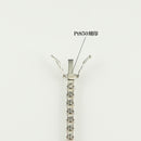 ダイヤモンドテニス ブレスレット ストレート Pt900枠/Pt850(金具部分一部) 幅約3.4mm 20cm トータル5.03ct カラー:G〜H クラリティ:VS-2〜SI-1 カット:VG ※ダイヤモンドのグレードは目安となります※