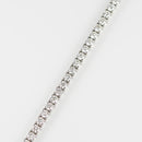 ダイヤモンドテニス ブレスレット ストレート Pt900枠/Pt850(金具部分一部) 幅約3.5mm 18cm トータル5.05ct カラー:G〜H クラリティ:VS-2〜SI-1 カット:VG ※ダイヤモンドのグレードは目安となります※