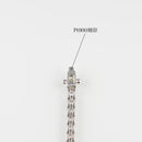 ダイヤモンドテニス ブレスレット ストレート Pt900枠/Pt850(金具部分一部) 幅約3.5mm 18cm トータル5.05ct カラー:G〜H クラリティ:VS-2〜SI-1 カット:VG ※ダイヤモンドのグレードは目安となります※