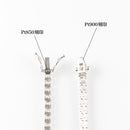 ダイヤモンドテニスネックレス ストレート Pt900枠 Pt850(金具部分一部) 幅3.3mm 50.5cm トータル15.01ct カラー:G〜H クラリティ:VS-2〜SI-2 カット:VG〜G ※ダイヤモンドのグレードは目安となります※