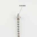 ダイヤモンドテニスネックレス ストレート Pt900枠 Pt850(金具部分一部) 幅3.5mm 51cm トータル15.00ct カラー:F〜G クラリティ:VS-2〜SI-1 カット:VG ※ダイヤモンドのグレードは目安となります※