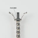 ダイヤモンドテニスブレスレット ストレート Pt900枠 Pt850(金具部分一部) 幅3.6mm 20cm トータル7.00ct カラー:G〜H クラリティ:VS-1〜SI-1 カット:VG〜G ※ダイヤモンドのグレードは目安となります※