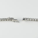 ダイヤモンドテニスブレスレット ストレート Pt900枠 Pt850(金具部分一部) 幅3.6mm 20cm トータル7.00ct カラー:G〜H クラリティ:VS-1〜SI-1 カット:VG〜G ※ダイヤモンドのグレードは目安となります※