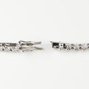 ダイヤモンドテニスブレスレット ストレート Pt900枠 Pt850(金具部分一部) 幅3.6mm 20cm トータル7.30ct カラー:F〜H クラリティ:VS-2〜SI-1 カット:VG ※ダイヤモンドのグレードは目安となります※