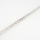 ダイヤモンドテニスブレスレット ストレート Pt900枠 Pt850(金具部分一部) 幅3.6mm 20cm トータル7.30ct カラー:F〜H クラリティ:VS-2〜SI-1 カット:VG ※ダイヤモンドのグレードは目安となります※