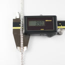 ダイヤモンドテニスネックレス ストレート Pt900枠 Pt850(金具部分一部) 幅3.9mm 44.5cm トータル20.14ct カラー:G〜H クラリティ:VS-2〜SI-2 カット:VG〜G ※ダイヤモンドのグレードは目安となります※