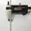 ダイヤモンドテニスネックレス ストレート Pt900枠 Pt850(金具部分一部） 幅4.5mm 45cm トータル30.00ct カラー:I〜J クラリティ:SI-1〜SI-2 カット:VG〜G ※ダイヤモンドのグレードは目安となります※