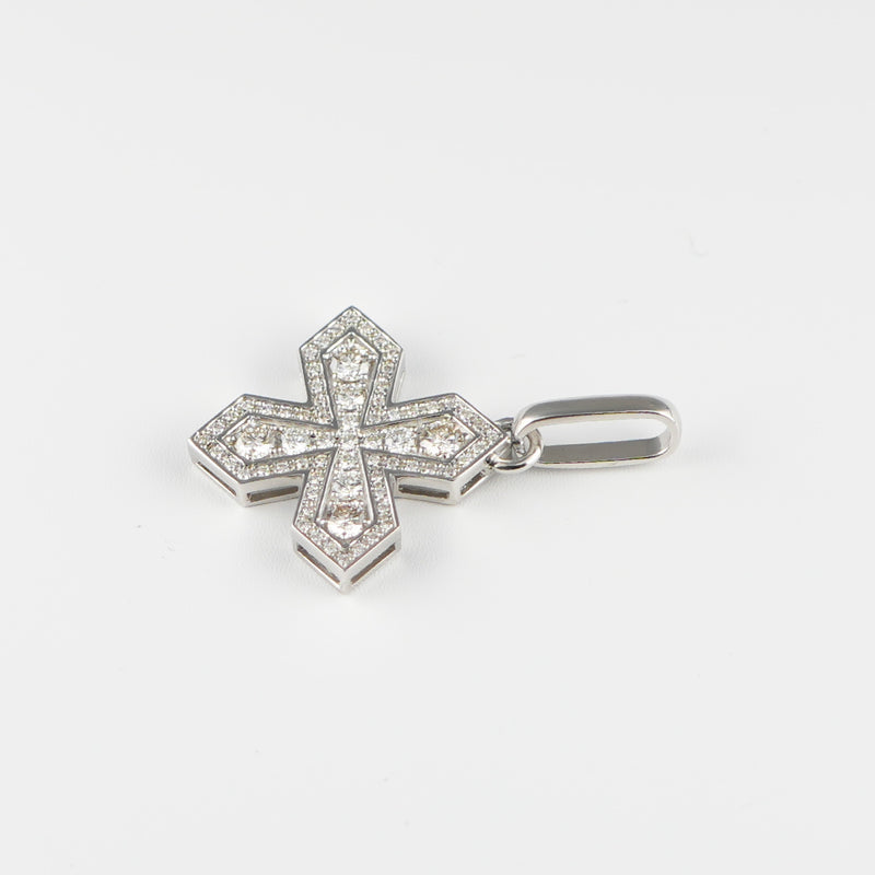 ペンダントトップ Pt900 ダイヤ付 (Type-CB)