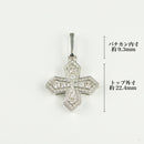 ペンダントトップ Pt900 ダイヤ付 (Type-CB)