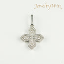 ペンダントトップ Pt900 ダイヤ付 (Type-CB)