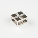 ペンダントトップ Pt900 ダイヤ付 (Type-CF) リバーシブルタイプ 2方向使用可能