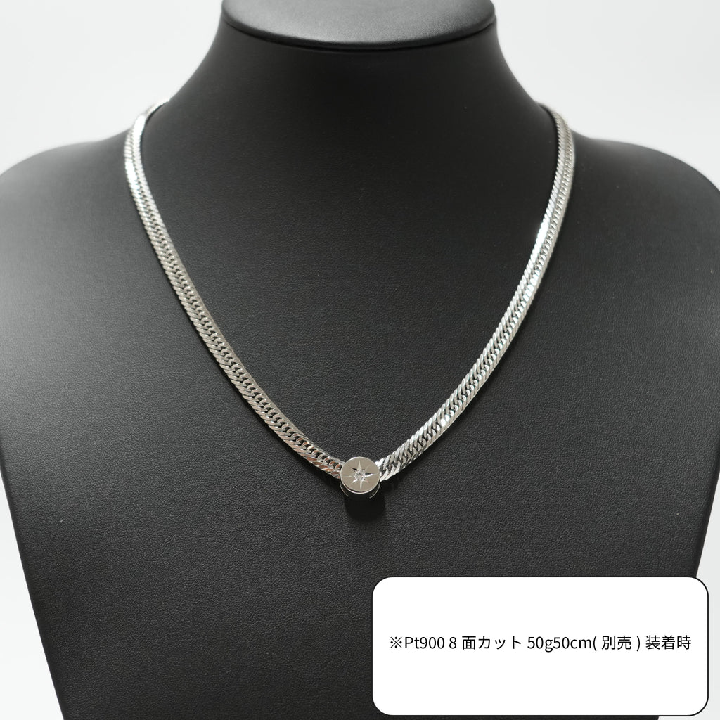 流*読様 pt900 ダイヤモンド　ネックレストップ ペンダントトップ Pt900 ダイヤ付 (Type-CG)