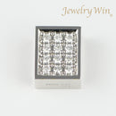 ペンダントトップ Pt900 ダイヤ付 (Type-CO-F) 中