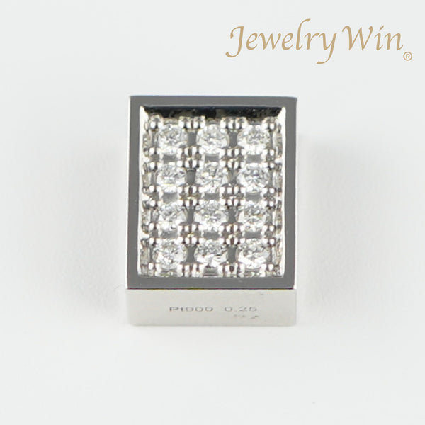 ❇新品未使用ダイヤ取り巻き『大粒1.77ctサファイア』煌めきのペンダントトップ タンザナイト/ダイヤ PTリング（取り巻き/エメラルドカット/12月誕生石