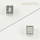 ペンダントトップ Pt900 ダイヤモンド付 (Type-CO-OF-小) ※リバーシブルタイプ