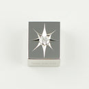 ペンダントトップ Pt900 ダイヤモンド付 (Type-CO-OF-中) ※リバーシブルタイプ