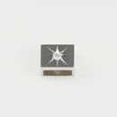 ペンダントトップ Pt900 ダイヤ付 (Type-CO-O) 中