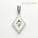 ペンダントトップ Pt900 ダイヤ付 (Type-HG)