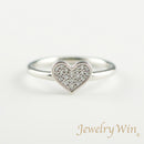 リング Pt900 ダイヤモンド付 (Type-LO)