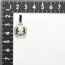 ペンダントトップ Pt900 ダイヤ付 (Type-OC)