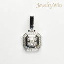 ペンダントトップ Pt900 ダイヤ付 (Type-OC)