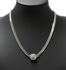 ペンダントトップ Pt900 ダイヤ付 (Type-OC) 背面バチカン