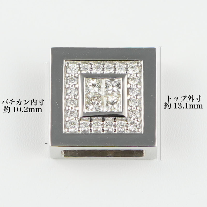 ペンダントトップ Pt900 ダイヤ付 (Type-PR-C)