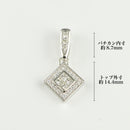 ペンダントトップ Pt900 ダイヤ付 (Type-PR)