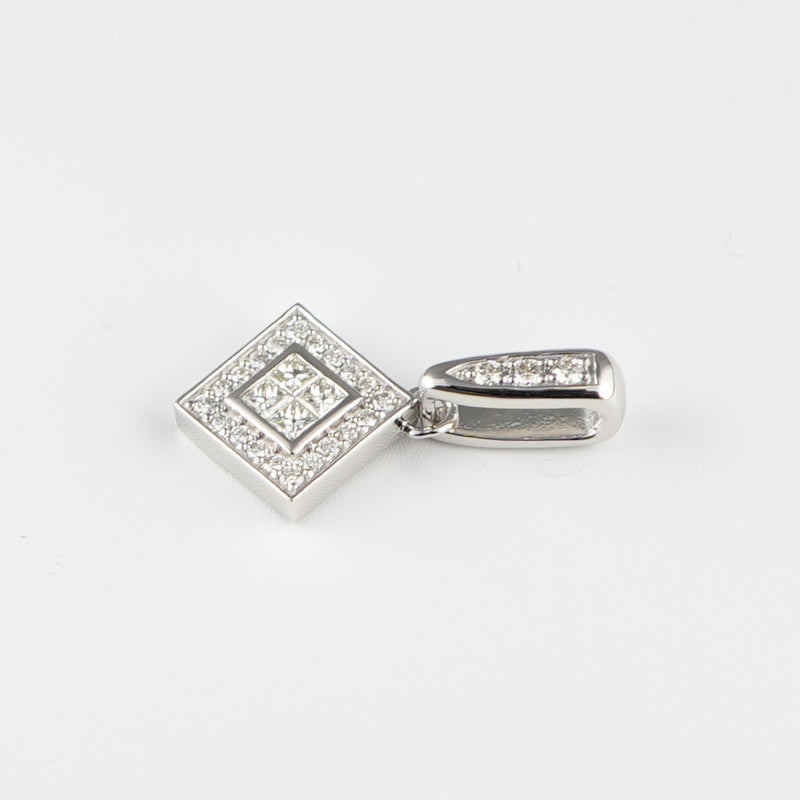 ペンダントトップ Pt900 ダイヤ付 (Type-PR)