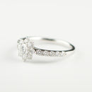 リング Pt900 ダイヤ付 (Type-SF)