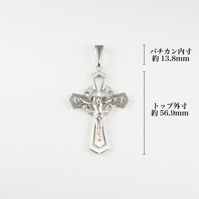 ペンダントトップ Pt900 (Type-YC) 大 ※つや消し仕上げ