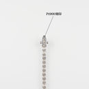 ダイヤモンドテニス ネックレス ストレート Pt900枠/Pt850(金具部分一部) 幅約3.1mm 45cm トータル10.00ct カラー:F〜H クラリティ:VS-2〜SI-2 カット:VG〜G ※ダイヤモンドのグレードは目安となります※