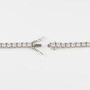 ダイヤモンドテニス ネックレス ストレート Pt900枠/Pt850(金具部分一部) 幅約3.8mm 50cm トータル20.03ct カラー:H〜J クラリティ:VS-1〜SI-1 カット:VG ※ダイヤモンドのグレードは目安となります※