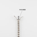 ダイヤモンドテニス ネックレス ストレート Pt900枠/Pt850(金具部分一部) 幅約3.8mm 50cm トータル20.03ct カラー:H〜J クラリティ:VS-1〜SI-1 カット:VG ※ダイヤモンドのグレードは目安となります※